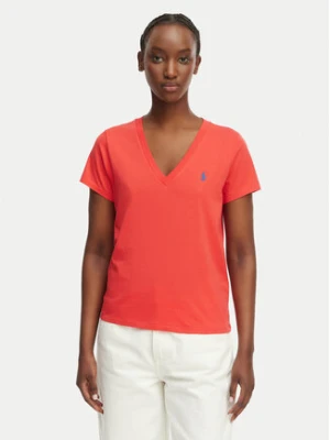 Polo Ralph Lauren T-Shirt 211B14611002 Czerwony Straight Fit