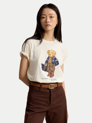Polo Ralph Lauren T-Shirt 211B17774001 Biały Regular Fit