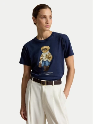 Polo Ralph Lauren T-Shirt 211B23863001 Granatowy Regular Fit
