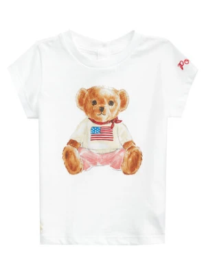 Polo Ralph Lauren T-Shirt 310844732001 Biały Regular Fit