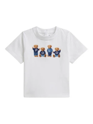 Polo Ralph Lauren T-Shirt 310A11851001 Biały Regular Fit