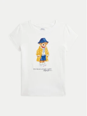 Polo Ralph Lauren T-Shirt 312957377001 Biały Regular Fit