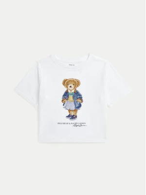 Polo Ralph Lauren T-Shirt 312965155001 Biały Boxy Fit