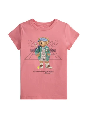Polo Ralph Lauren T-Shirt 312971860001 Różowy Regular Fit