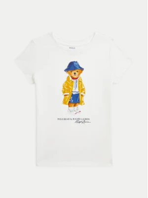 Polo Ralph Lauren T-Shirt 313957377001 Biały Regular Fit