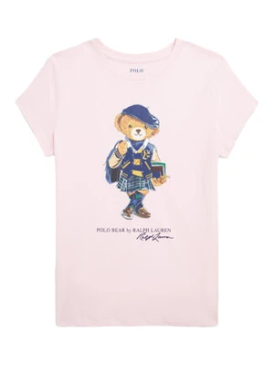 Polo Ralph Lauren T-Shirt 313961230001 Różowy Regular Fit