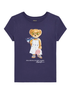 Polo Ralph Lauren T-Shirt 313965226001 Granatowy Regular Fit