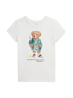 Polo Ralph Lauren T-Shirt 313971122002 Biały Regular Fit