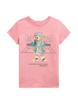 Polo Ralph Lauren T-Shirt 313971860001 Różowy Regular Fit