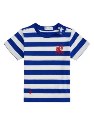 Polo Ralph Lauren T-Shirt 320A95723001 Niebieski Regular Fit