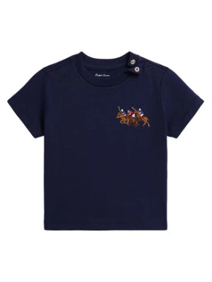 Polo Ralph Lauren T-Shirt 320A95734001 Granatowy Regular Fit