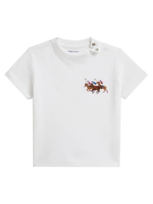 Polo Ralph Lauren T-Shirt 320A95734002 Biały Regular Fit