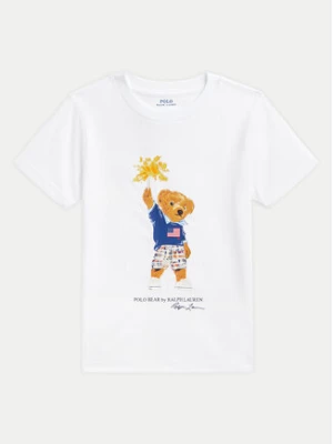 Polo Ralph Lauren T-Shirt 322853828034 Biały Regular Fit