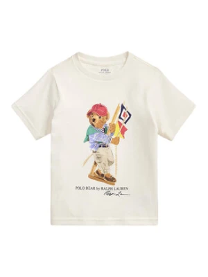 Polo Ralph Lauren T-Shirt 322A12428002 Écru Regular Fit