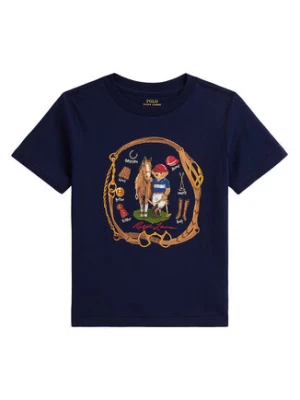Polo Ralph Lauren T-Shirt 322A96608001 Granatowy Regular Fit