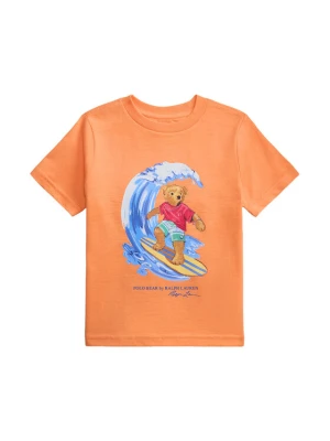 Polo Ralph Lauren T-Shirt 322B13589001 Pomarańczowy Regular Fit