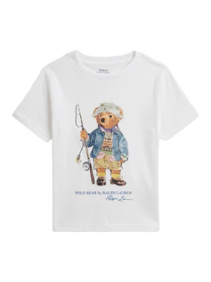 Polo Ralph Lauren T-Shirt 322B18890003 Biały Regular Fit