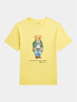Polo Ralph Lauren T-Shirt 323853828031 Żółty Regular Fit