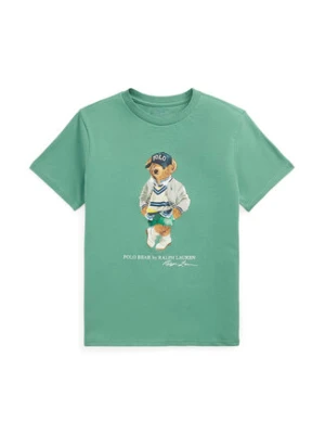 Polo Ralph Lauren T-Shirt 323973121001 Zielony Regular Fit