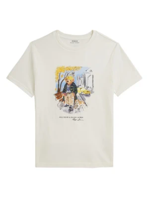 Polo Ralph Lauren T-Shirt 323979493001 Écru Regular Fit