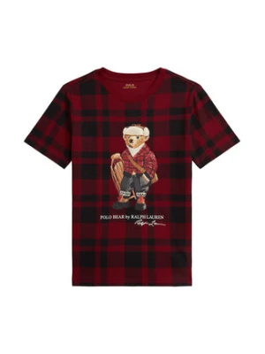 Polo Ralph Lauren T-Shirt 323981259001 Bordowy Regular Fit