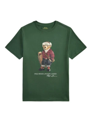 Polo Ralph Lauren T-Shirt 323981260002 Zielony Regular Fit