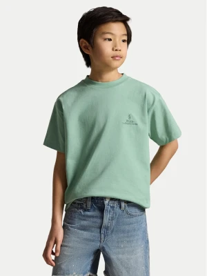 Polo Ralph Lauren T-Shirt 323A12286002 Zielony Oversize