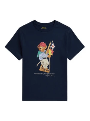 Polo Ralph Lauren T-Shirt 323A12428002 Granatowy Regular Fit