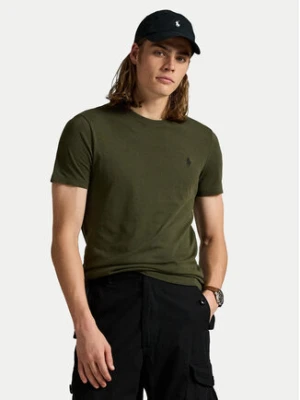 Polo Ralph Lauren T-Shirt 710671438180 Zielony Custom Slim Fit