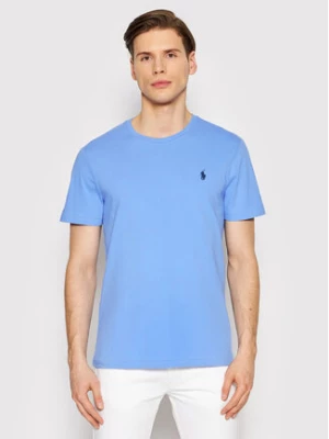Polo Ralph Lauren T-Shirt 710671438230 Błękitny Custom Slim Fit