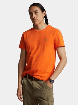 Polo Ralph Lauren T-Shirt 710671438359 Pomarańczowy Custom Slim Fit
