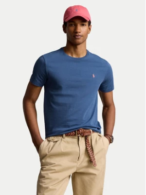 Polo Ralph Lauren T-Shirt 710671438373 Niebieski Custom Slim Fit