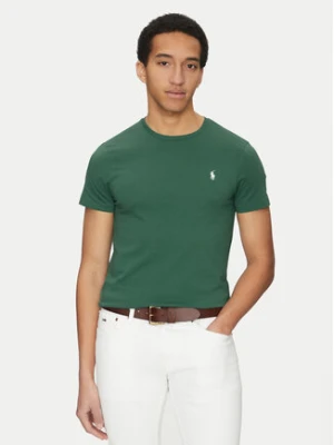 Polo Ralph Lauren T-Shirt 710671438422 Zielony Slim Fit