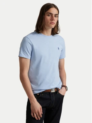 Polo Ralph Lauren T-Shirt 710671438444 Błękitny Custom Slim Fit