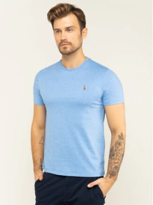 Polo Ralph Lauren T-Shirt 710740727 Błękitny Slim Fit
