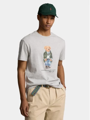 Polo Ralph Lauren T-Shirt 710854497035 Szary Regular Fit