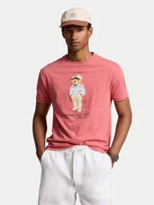 Polo Ralph Lauren T-Shirt 710854497036 Różowy Regular Fit