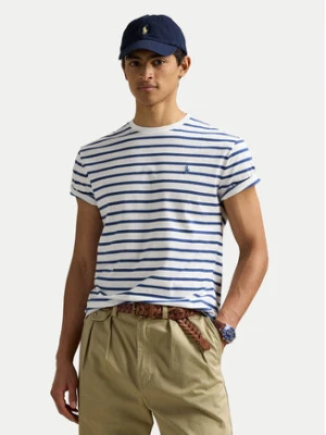 Polo Ralph Lauren T-Shirt 710938134008 Granatowy Custom Slim Fit