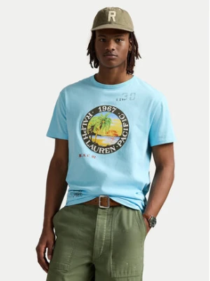 Polo Ralph Lauren T-Shirt 710958253001 Błękitny Classic Fit