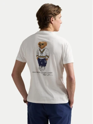 Polo Ralph Lauren T-Shirt 710969631001 Biały Custom Slim Fit