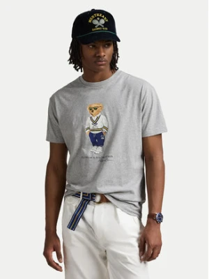 Zdjęcie produktu Polo Ralph Lauren T-Shirt 710973137002 Szary Slim Fit