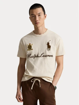 Polo Ralph Lauren T-Shirt 710B20010001 Kremowy Regular Fit