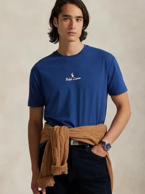 Polo Ralph Lauren t-shirt bawełniany granatowy