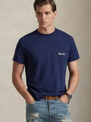 Polo Ralph Lauren t-shirt bawełniany granatowy