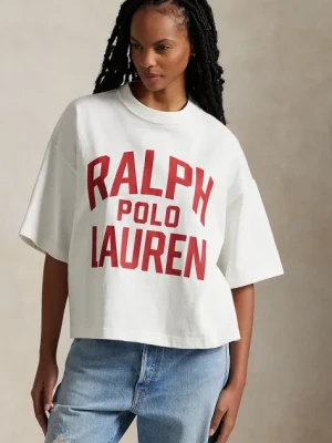 Polo Ralph Lauren t-shirt bawełniany damski kolor biały 211965118