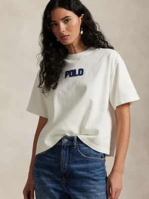 Polo Ralph Lauren t-shirt bawełniany damski kolor biały 211965119