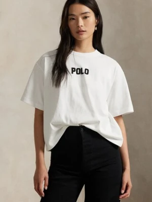 Polo Ralph Lauren t-shirt bawełniany damski kolor biały 211965119