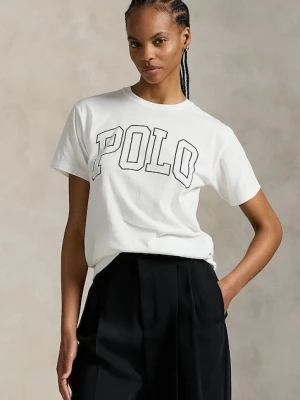 Polo Ralph Lauren t-shirt bawełniany damski kolor biały 211971710