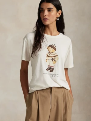 Polo Ralph Lauren t-shirt bawełniany damski kolor biały 211A87162