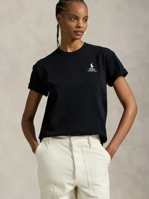 Polo Ralph Lauren t-shirt bawełniany damski kolor czarny 211971712